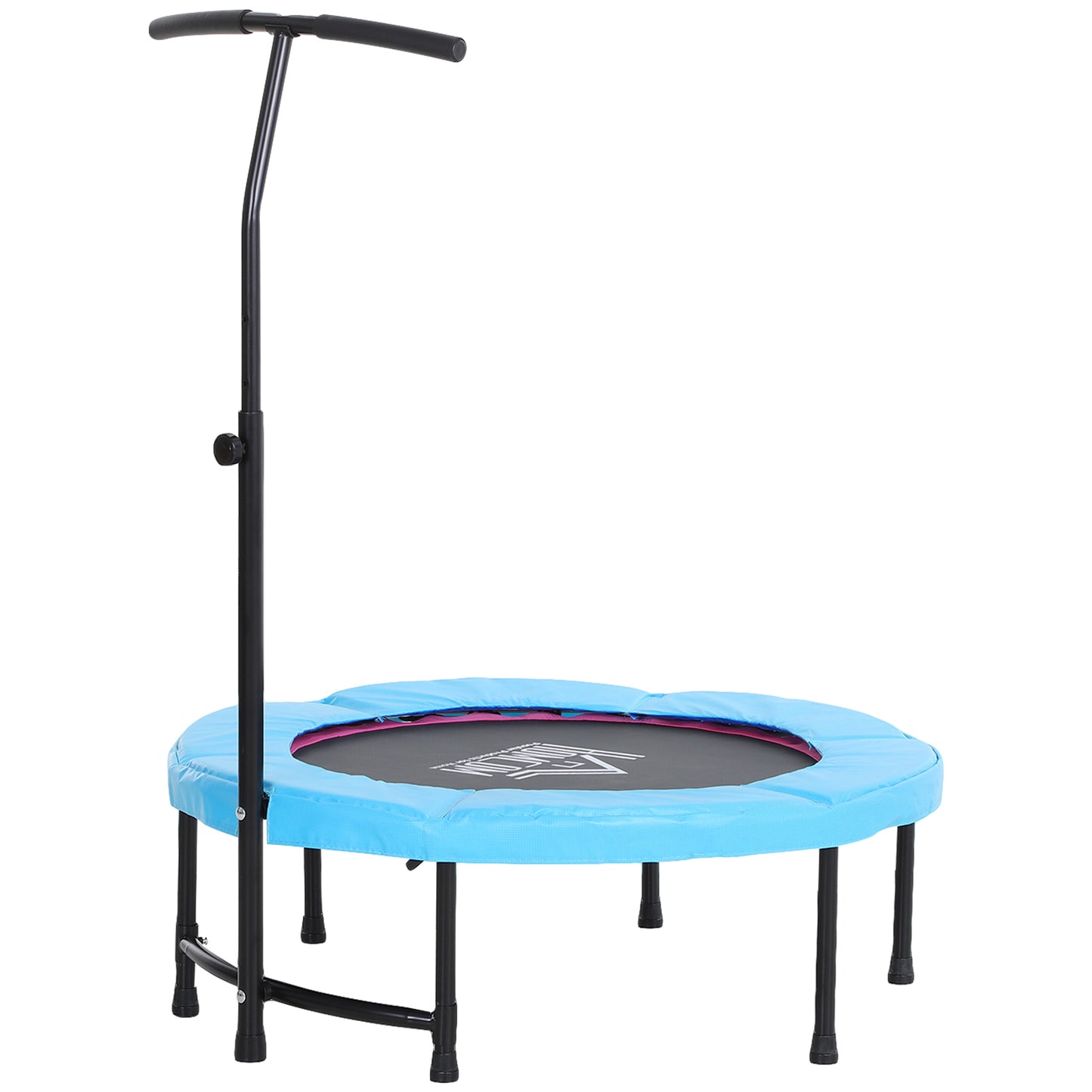 40" Trampoline Rebounder Workout Adjustable Handle Adult Jumper Fitness