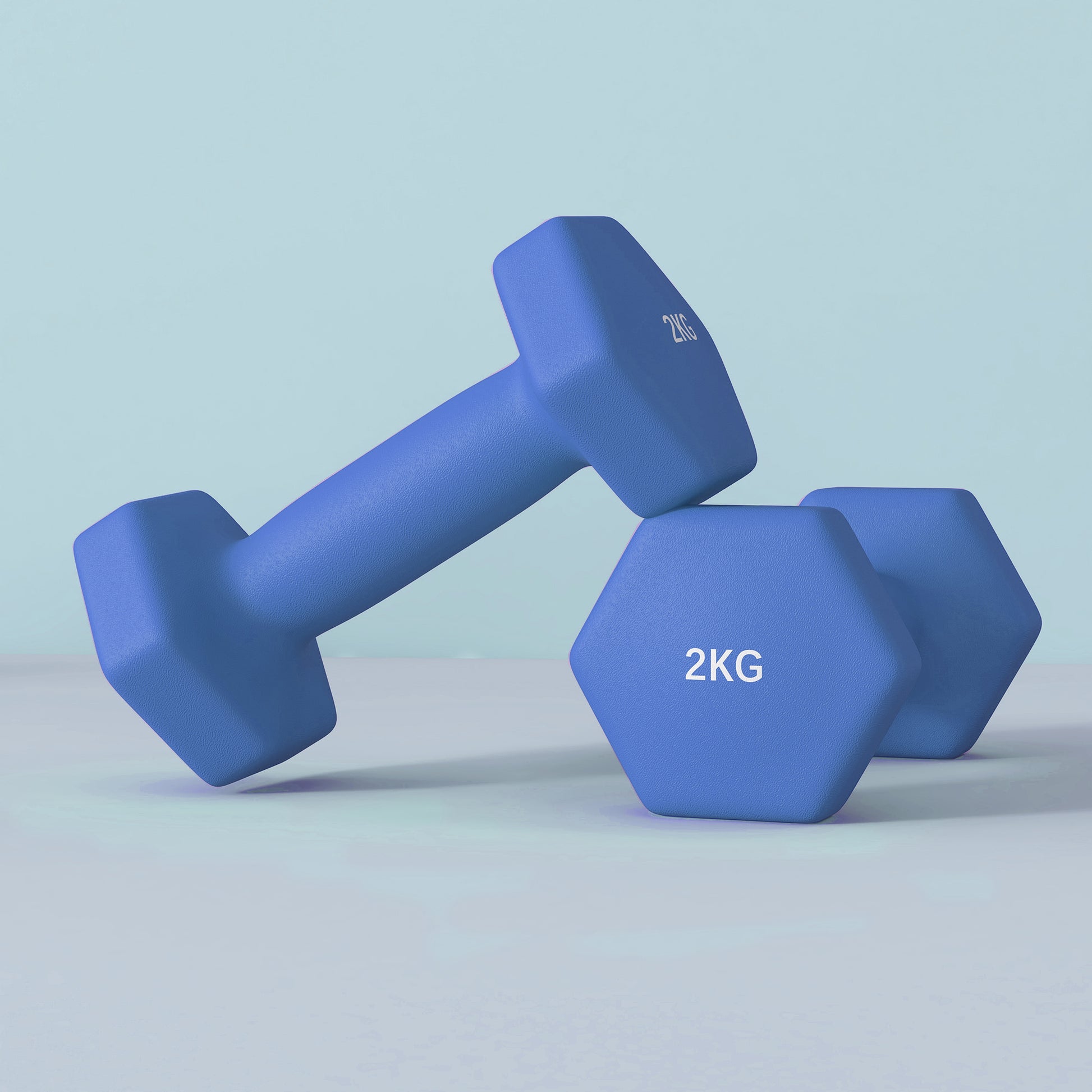 Dumbbells, Hexagonal Weights Pair