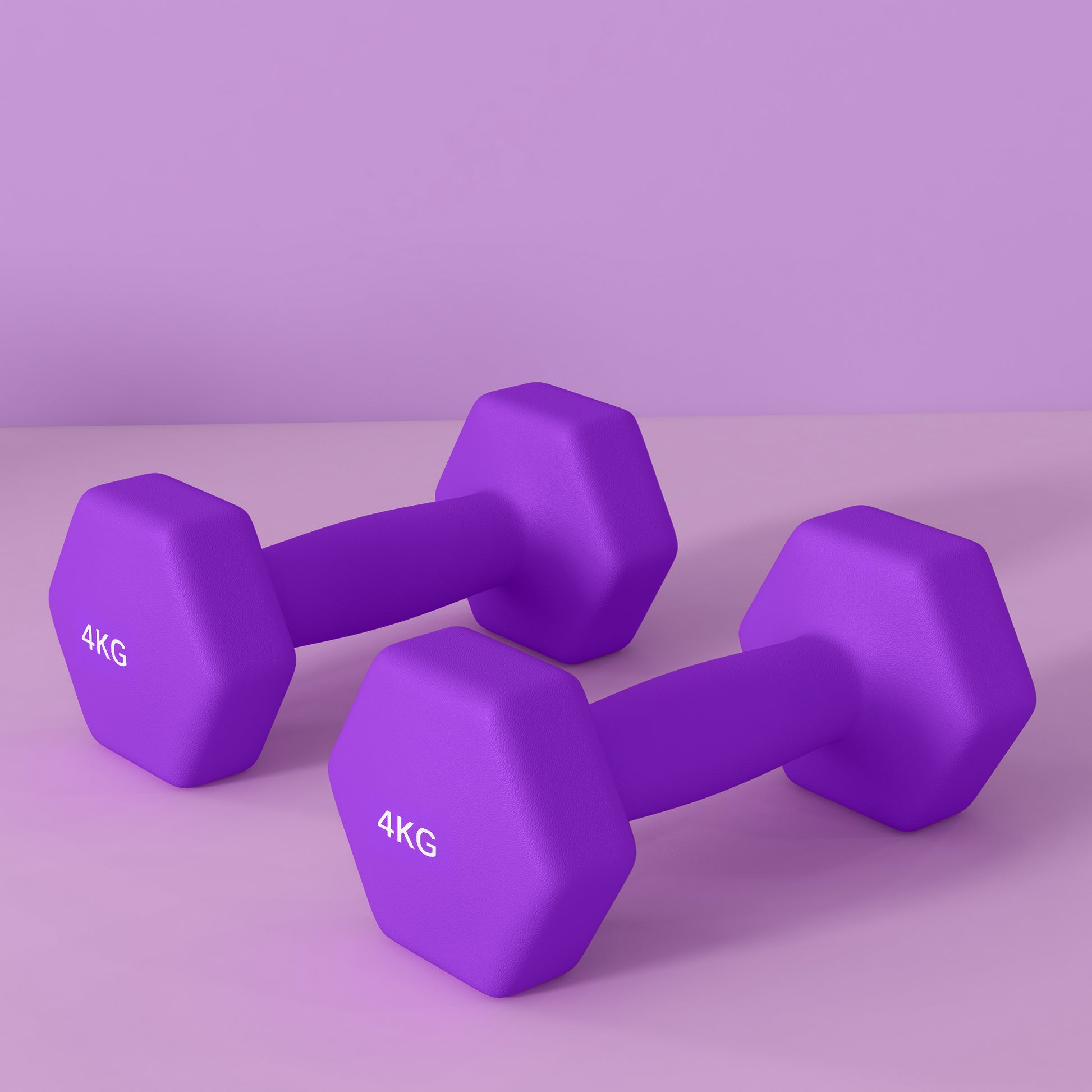 Dumbbells, Hexagonal Weights Pair