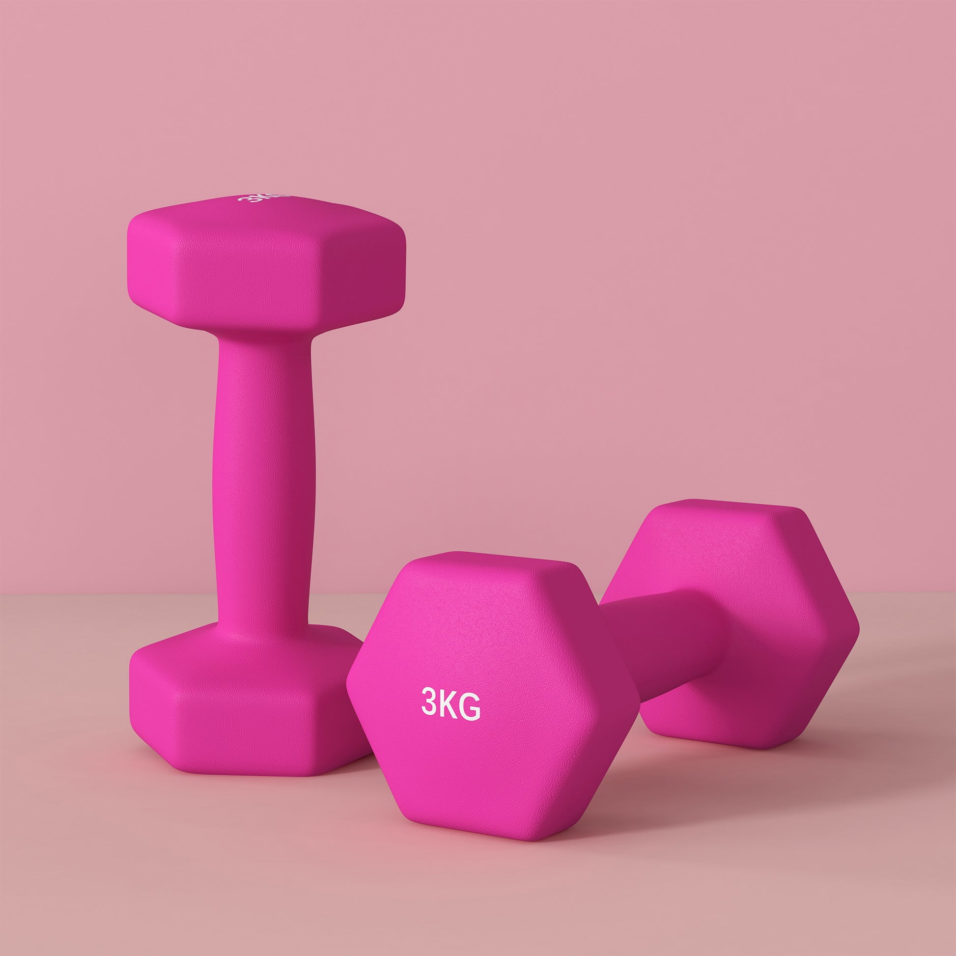 Dumbbells, Hexagonal Weights Pair