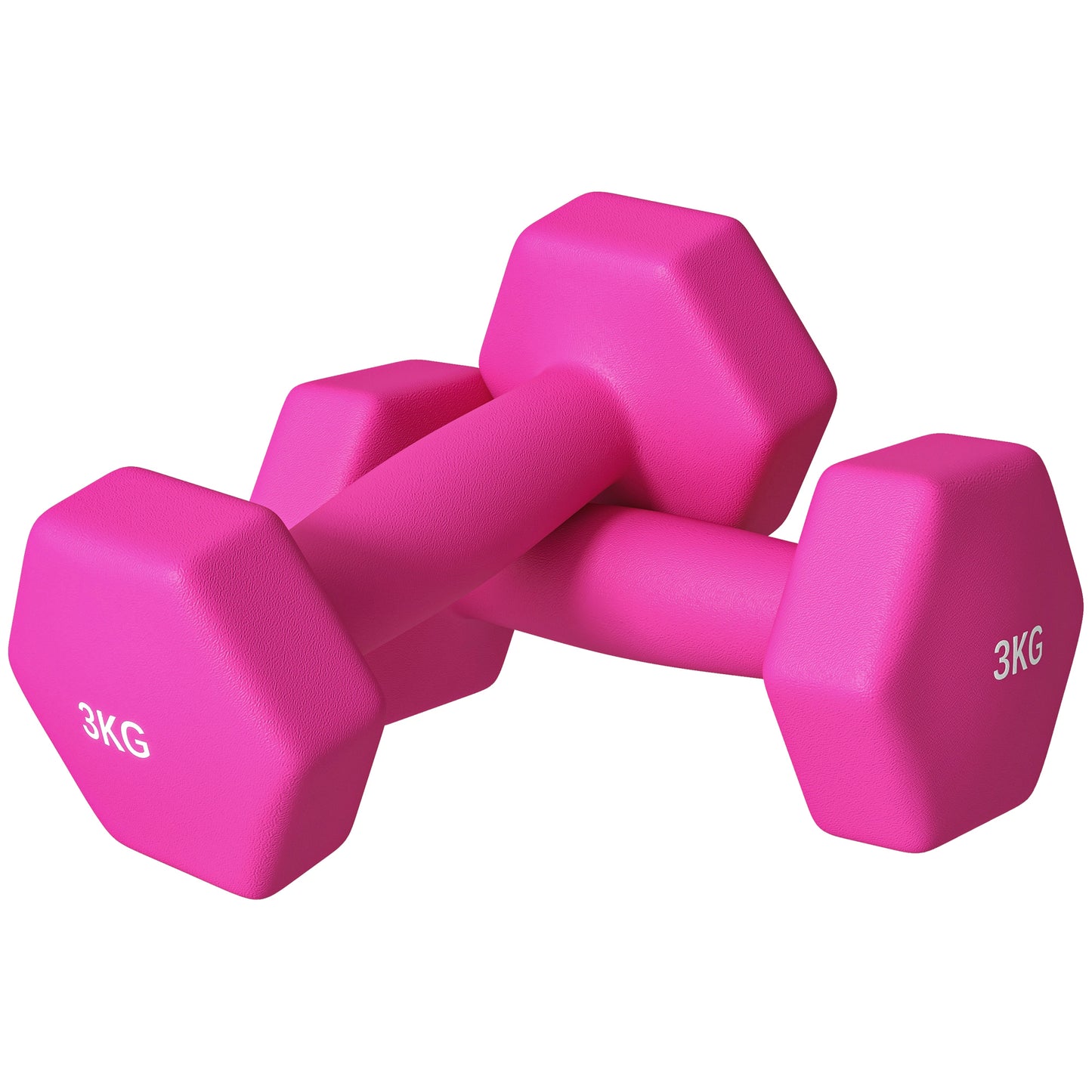 Dumbbells, Hexagonal Weights Pair