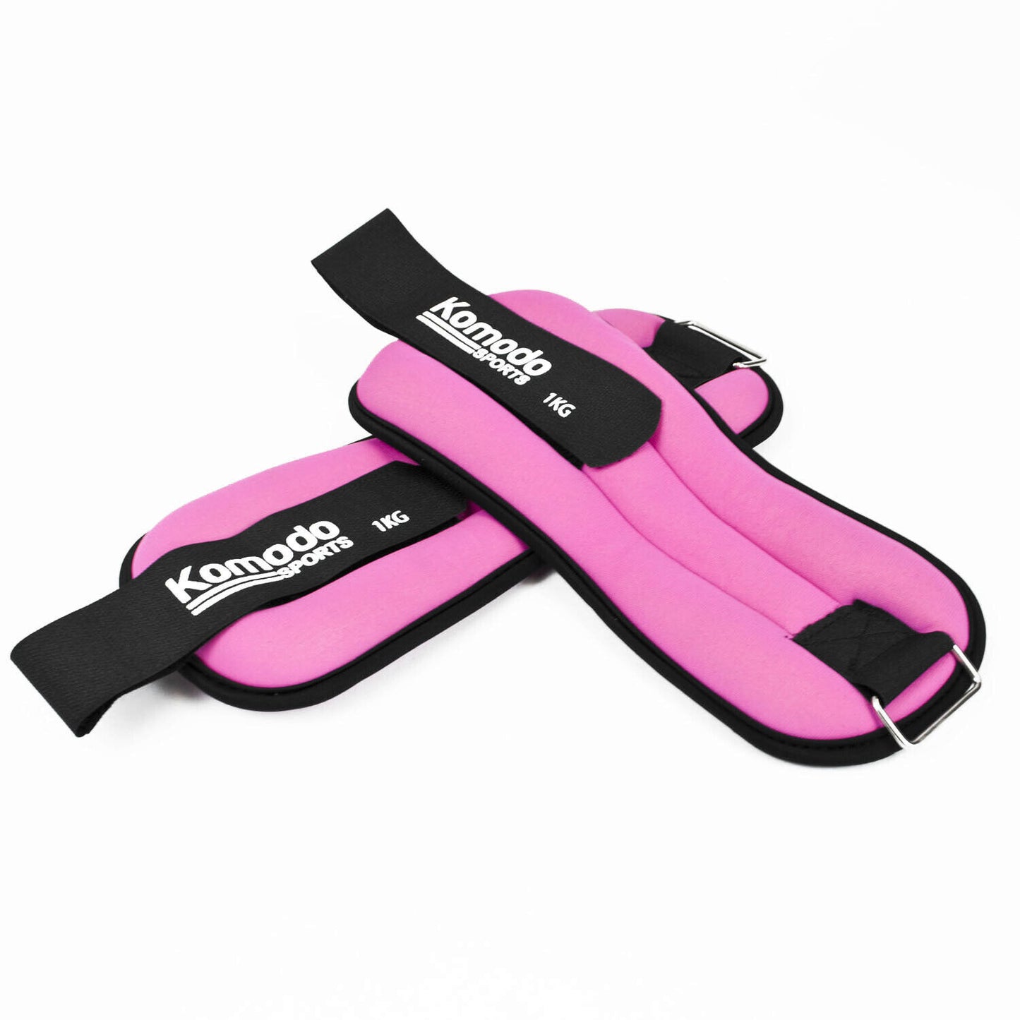 Pink Neoprene Ankle Wrist Weights Running Training Exercise Fitness Heavy Bands