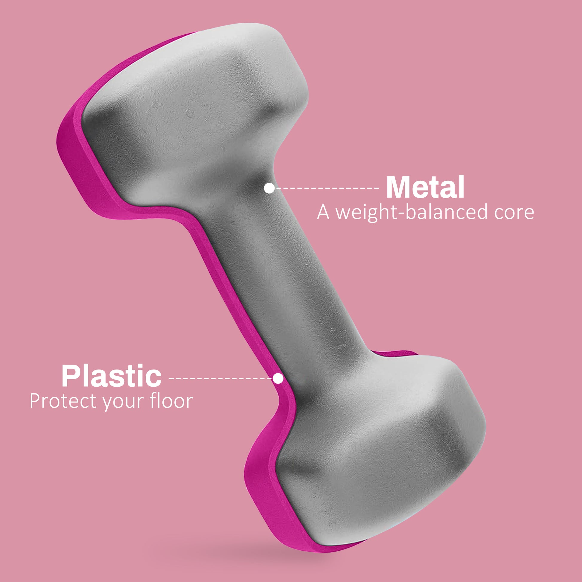 Dumbbells, Hexagonal Weights Pair