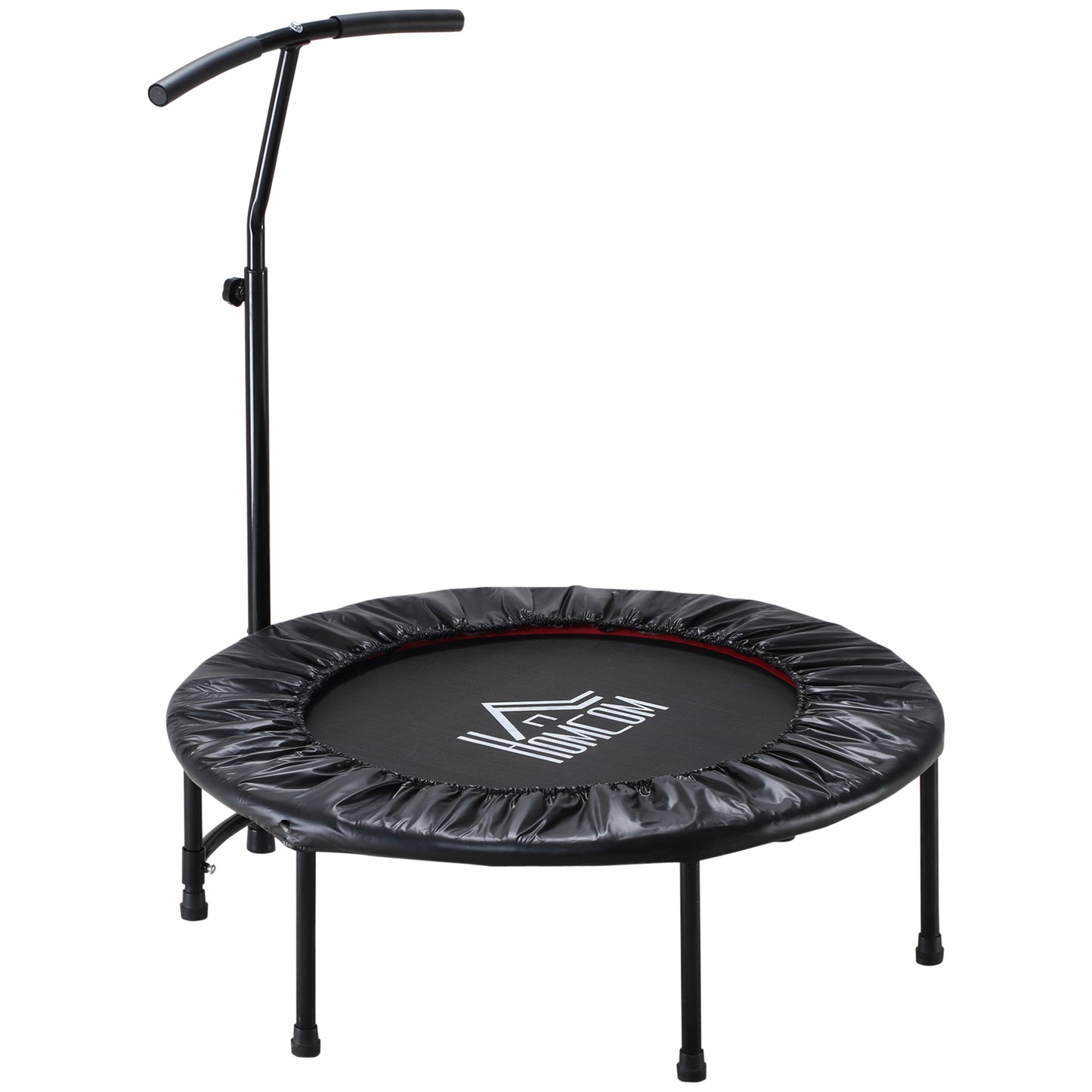 40" Trampoline Rebounder Workout Adjustable Handle Adult Jumper Fitness